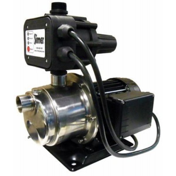 Simer Pump Pressure Booster Wtr Sply 4075SS-01